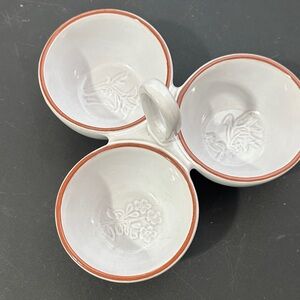 Pier 1 terracotta appetizer dish